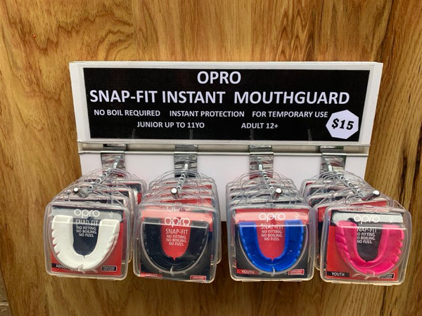 MOUTHGUARDS &  DISPLAY FOR SPORTS CLUBS - Canteen/Shop